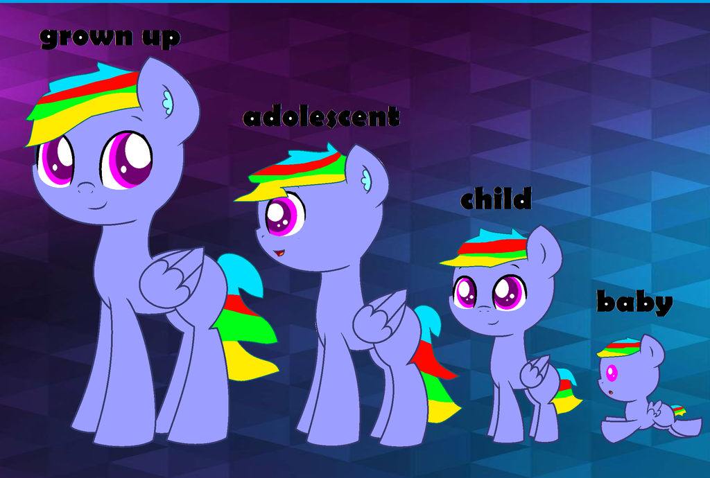 Mlp Getting Old Age Progression mlp by STARWAR26 on DeviantArt