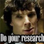 Sherlock-Do Your Research