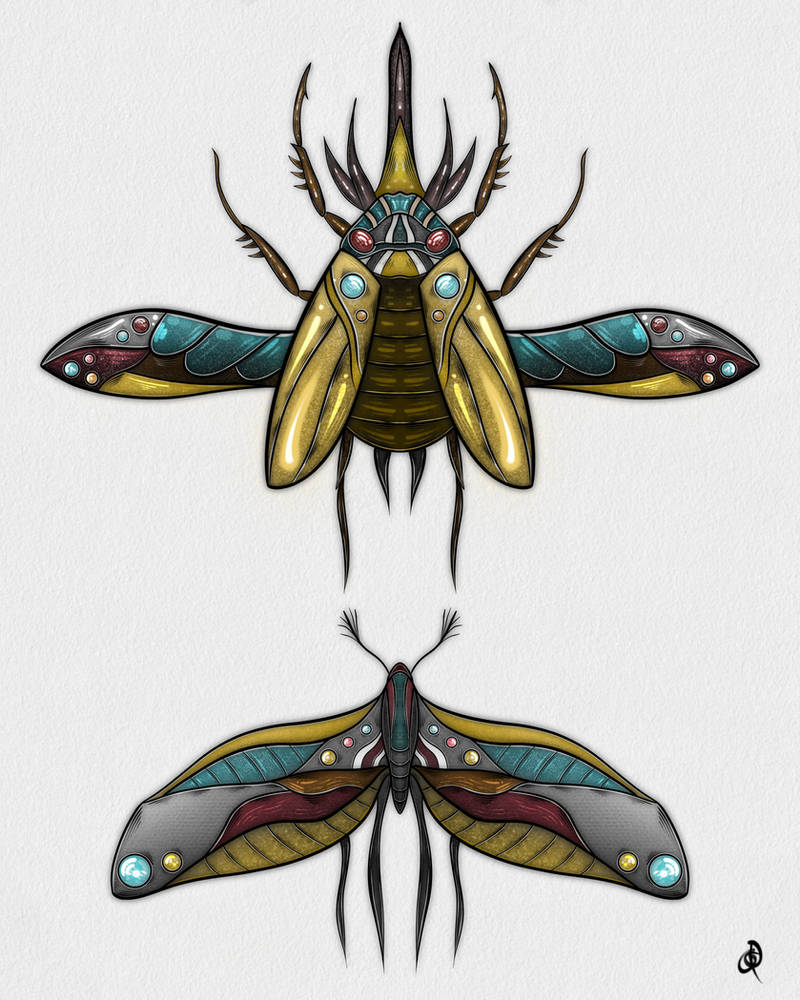 Royal Insects by dionysusart2049 on DeviantArt