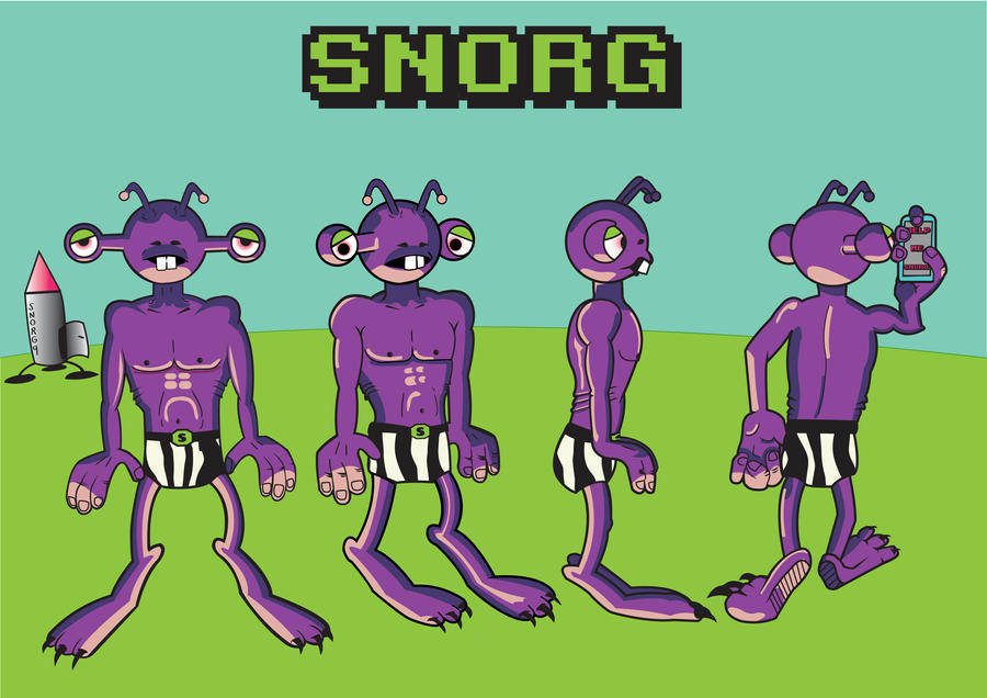 Crystal Snorg Snorg Model Sheet by potionanimation on DeviantArt