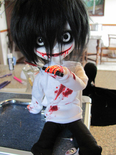 Custom Pullip - Jeff the Killer