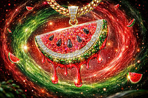 Watermelon Pendant L9