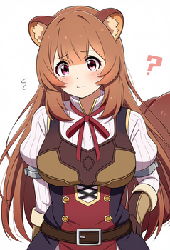 Raphtalia is confused.