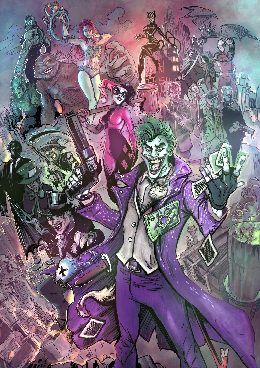 Batman Rogues Gallery By Timothylaskey On Deviantart Batman Rogues Gallery By Timothylaskey On Deviantart