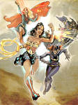 Golden Age comics super heroines 