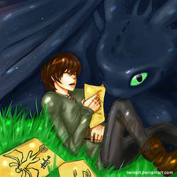 Hiccup and toothless