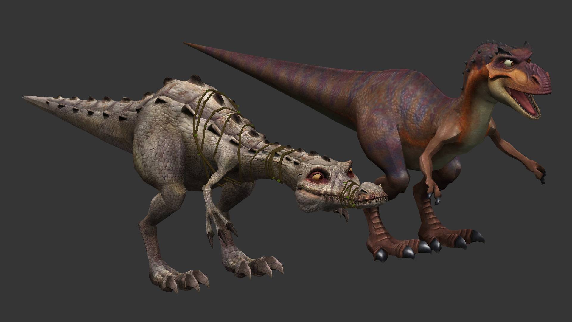 Ice Age 3 Rudy Vs Mama Rex