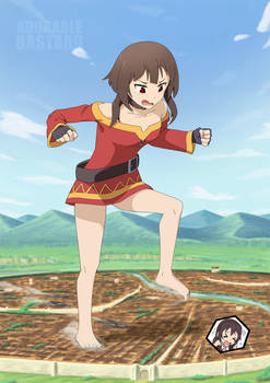 Megumin Hyperdistorted Phantomexpress11 - Hobbyist, Digital Artist | DeviantArt