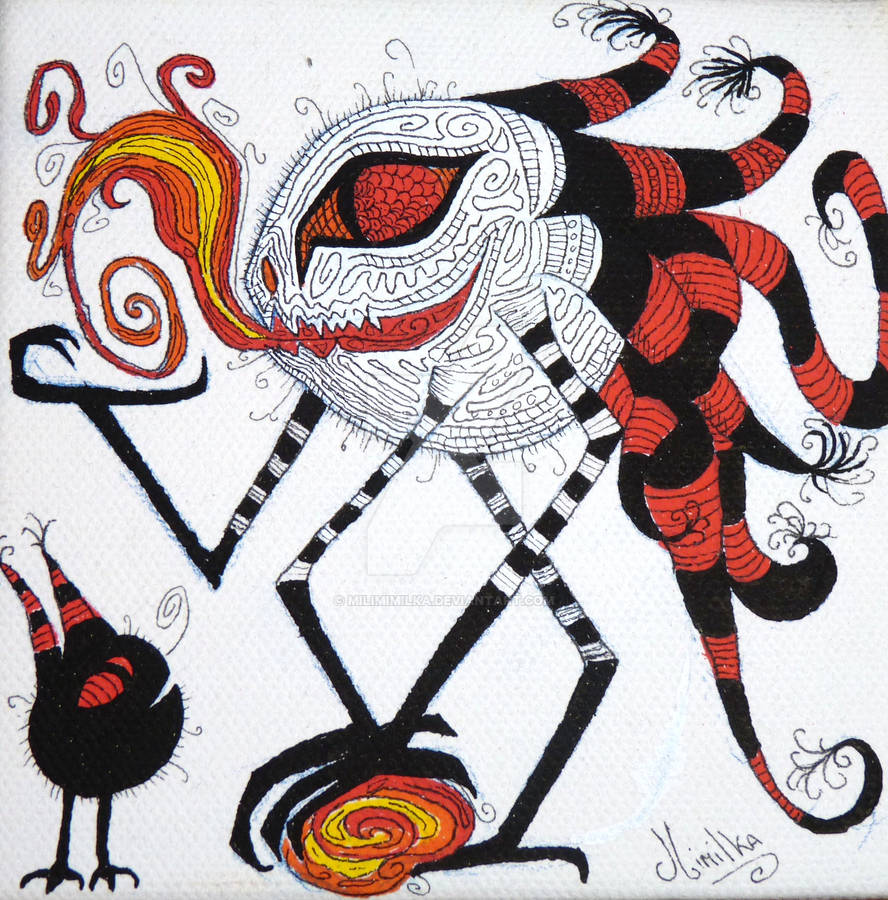 Mini Monster by Milimimilka on DeviantArt