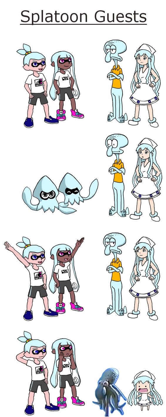 Splatoon Guests by The-8-Elements on DeviantArt