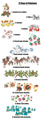 12 Days of Pokemon