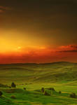 sunset on magura by ubern00bish