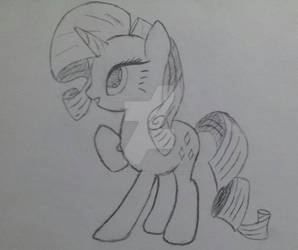 rarity (for me? pose)