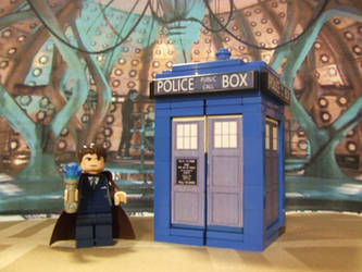 LEGO TARDIS and The Doctor