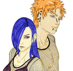 Pein and Konan