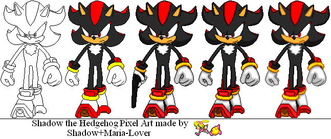 Shadow the Hedgehog by ShadowMariaFan on DeviantArt
