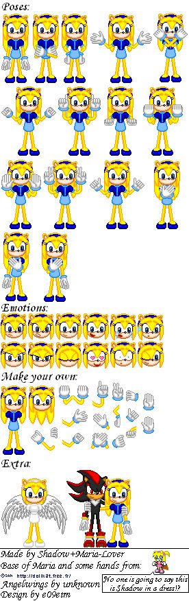 Maria the hedgehog pixel art by ShadowMariaFan on DeviantArt