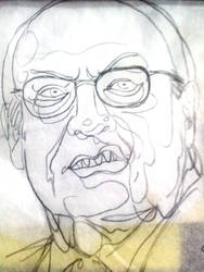 snarling cheney sketch.