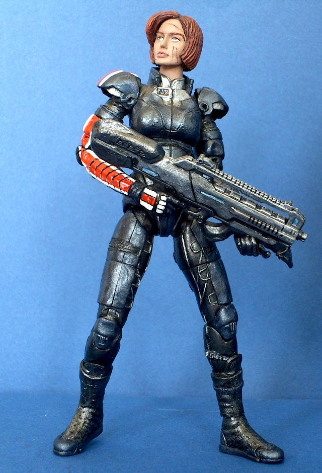 Mass Effect Shepard custom figure by SomethingGerman on DeviantArt