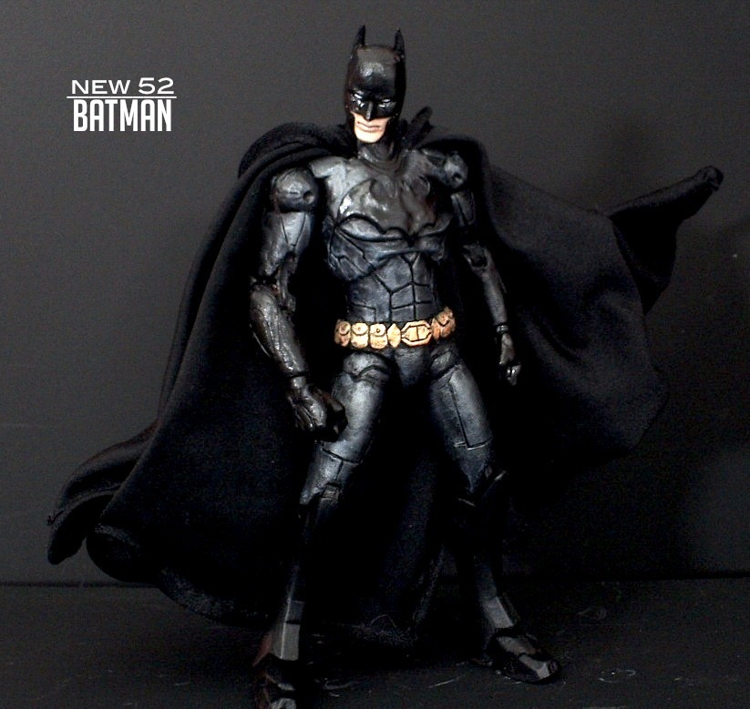 New 52 - Black Batman custom figure Jim Lee