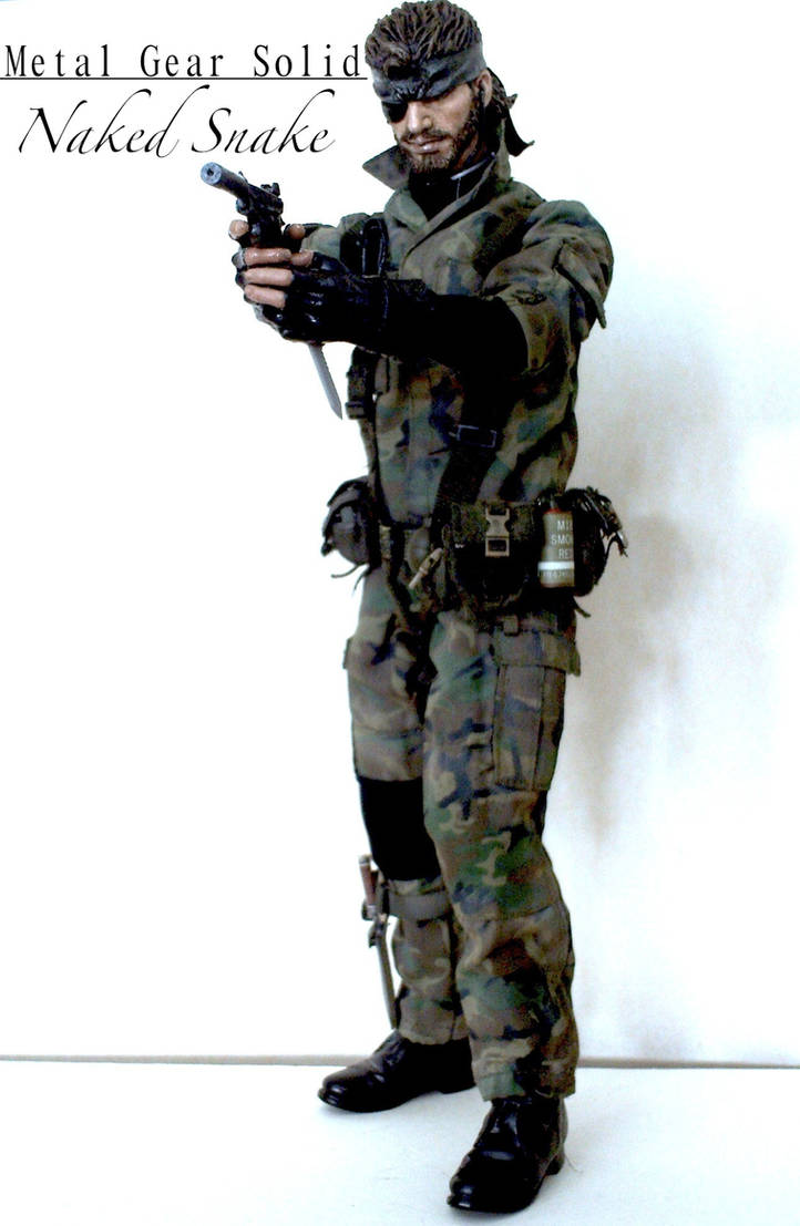 Custom 1/12 scale MGS3 Naked Snake figure (Limtoys Aehab base) :  r/ActionFigures