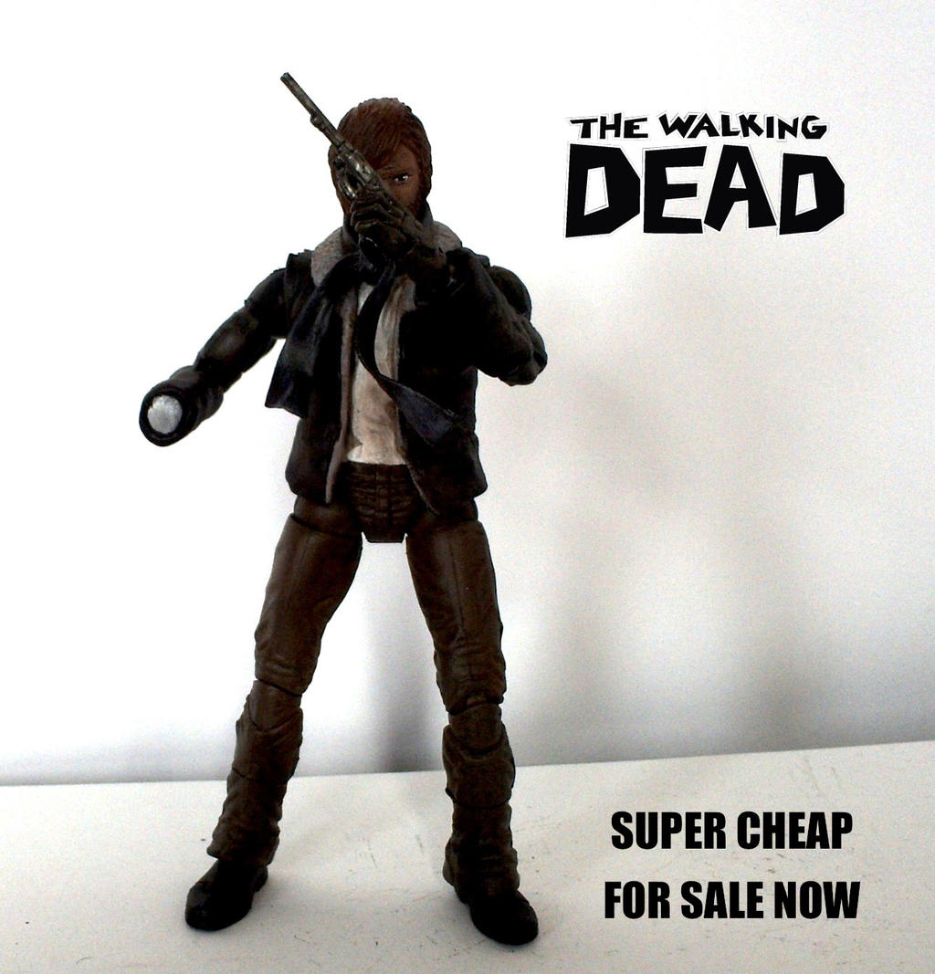 SALE The Walking Dead Comic Rick Grimes custom toy