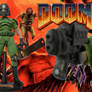 Doom Doomguy custom action figure