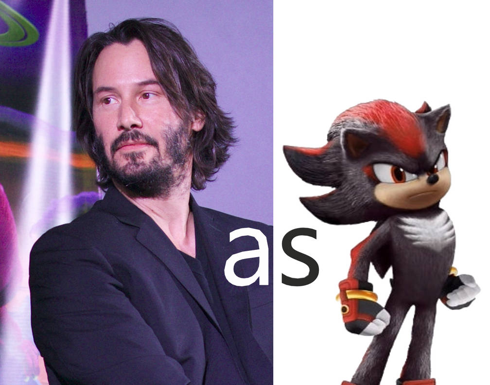 Keanu Reevs Shadow Keanu Reeves as Shadow the Hedgehog by rsuam1 on DeviantArt