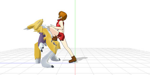 Renamon Defeated 1