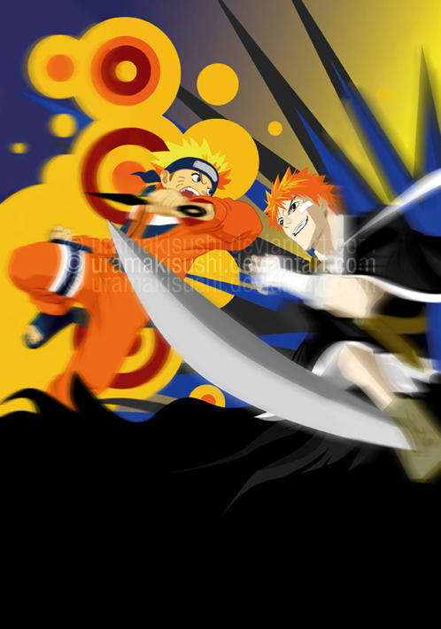 naruto vs bleach by shanecia on DeviantArt