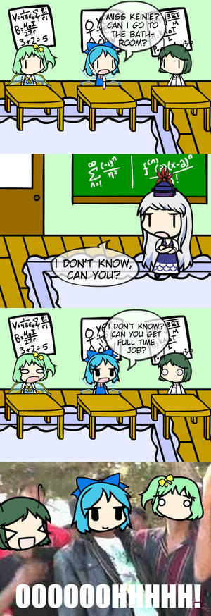 Savage Cirno [4Koma Friday]