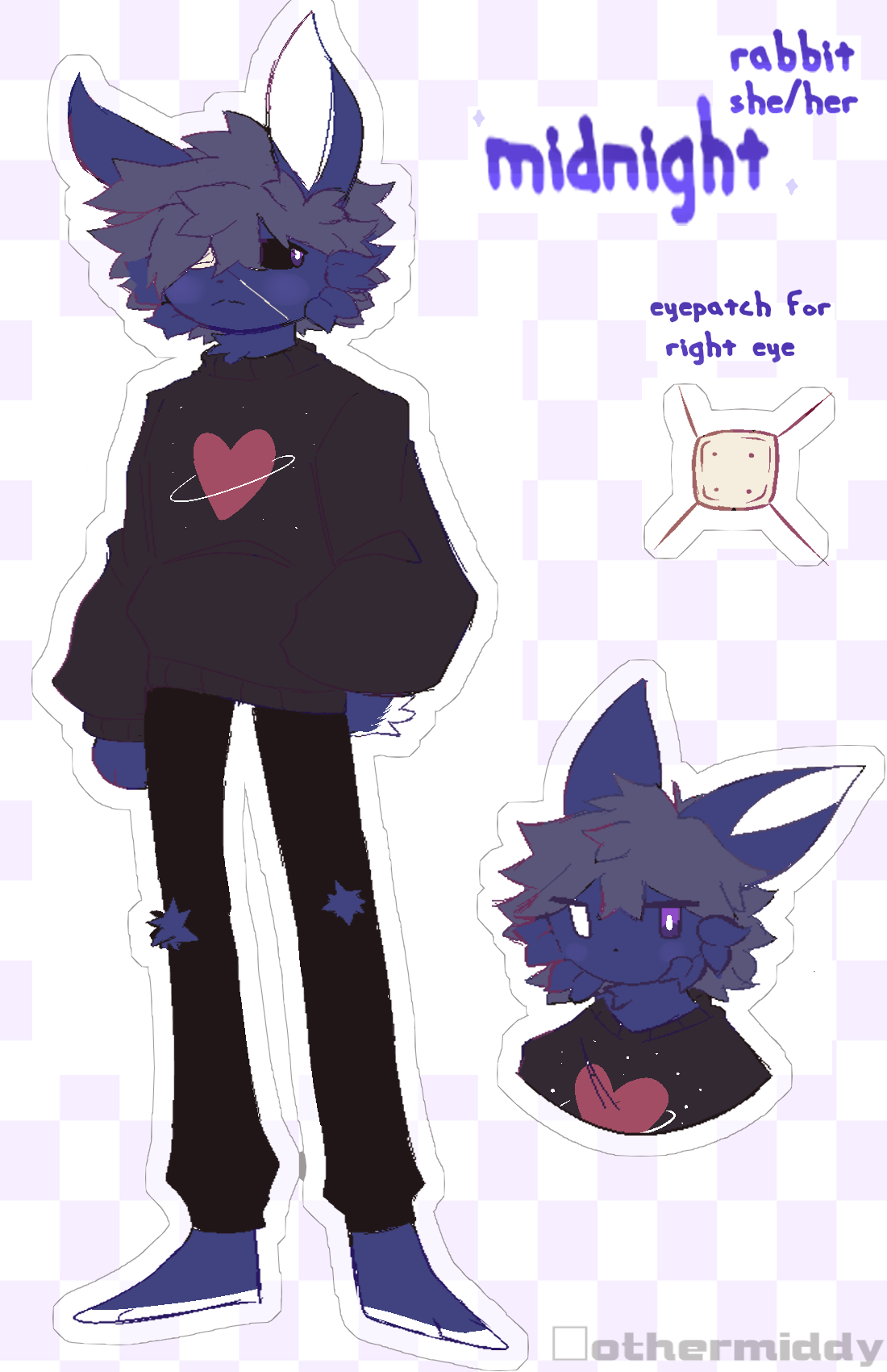 Midnight // Ref by othermiddy on DeviantArt