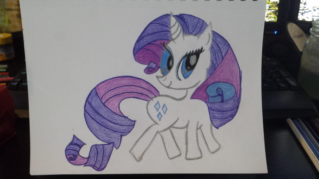 Deviantart Rarity Pony Rarity - My Little Pony by purplepanda79 on DeviantArt