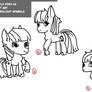 My Little Pony G5 Concept art Chibi Twilight Spark