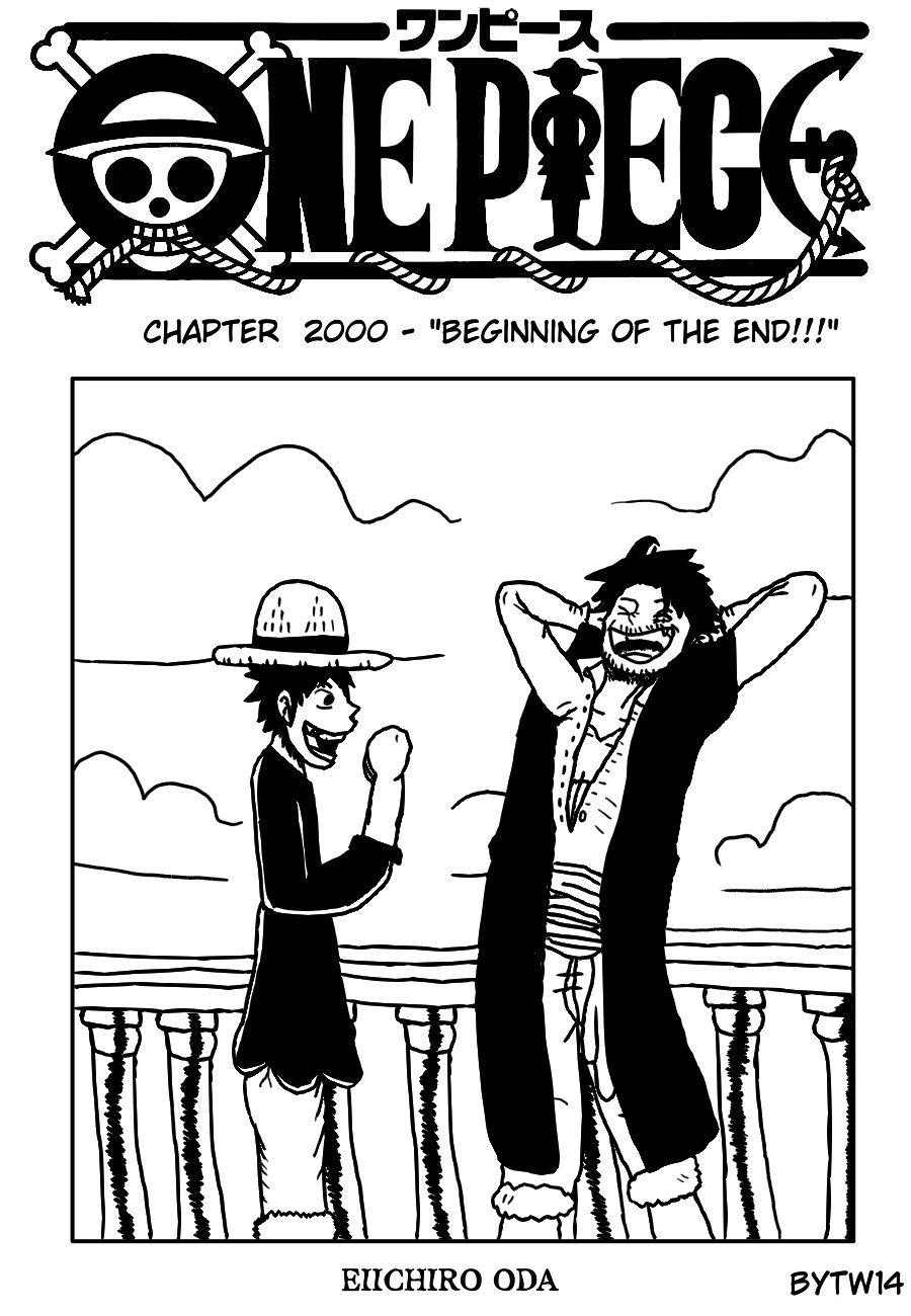One Piece Manga Chapter 00 Beginning Of The End By Taylorwalls14 On Deviantart