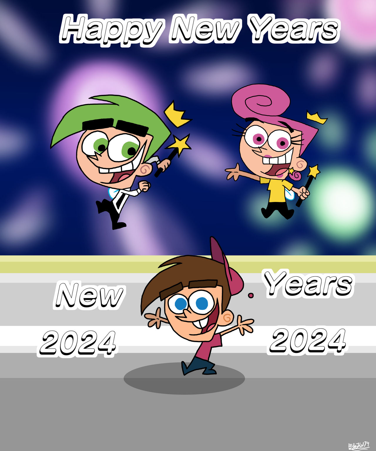 The Fairly Oddparents New Years 2024 ByTw14 by taylorwalls14 on DeviantArt