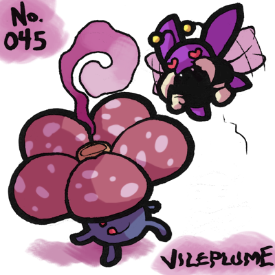 PKMNATHON 045 - Vileplume