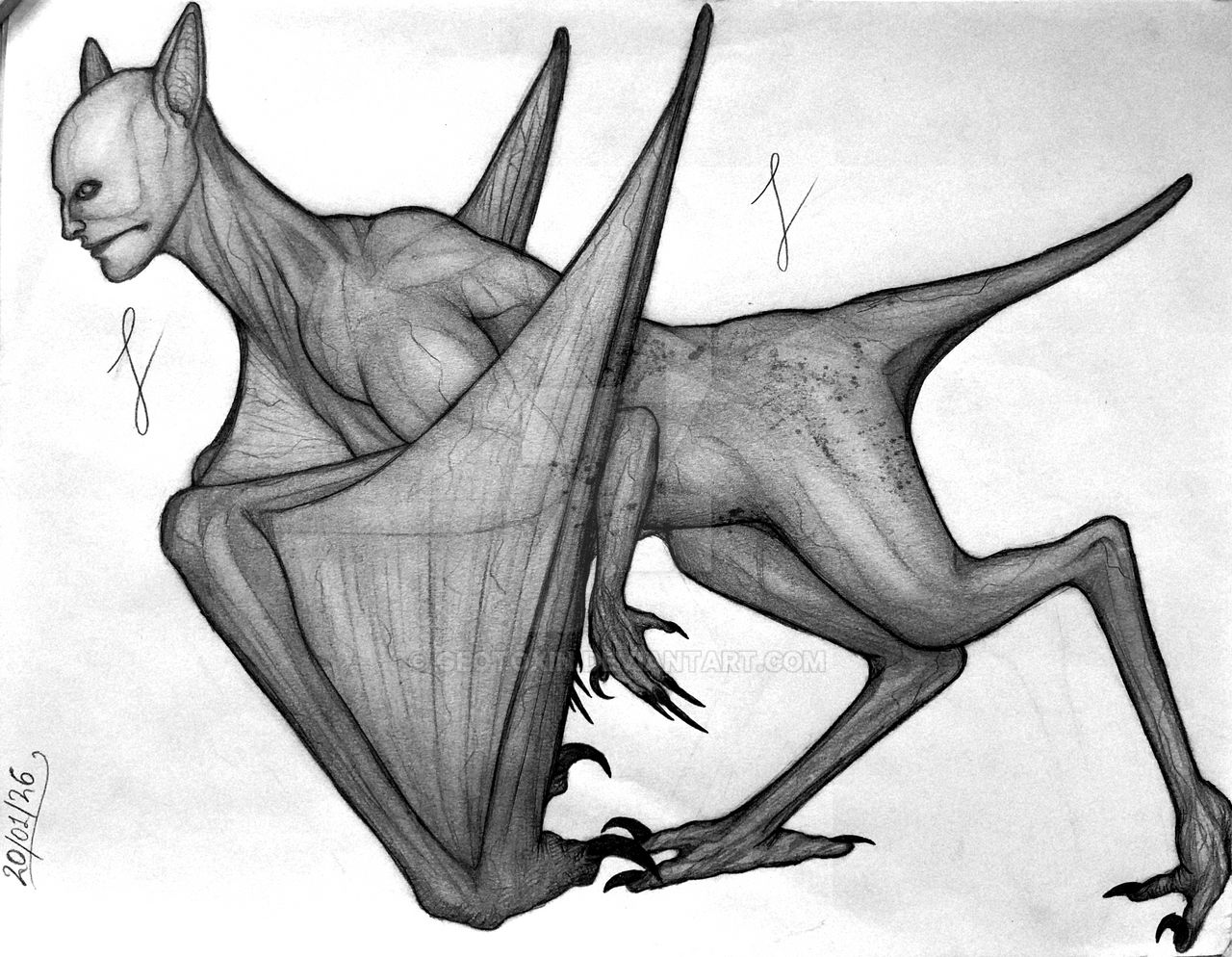 Draw Flying Creature Flying creature by GeoToxin on DeviantArt