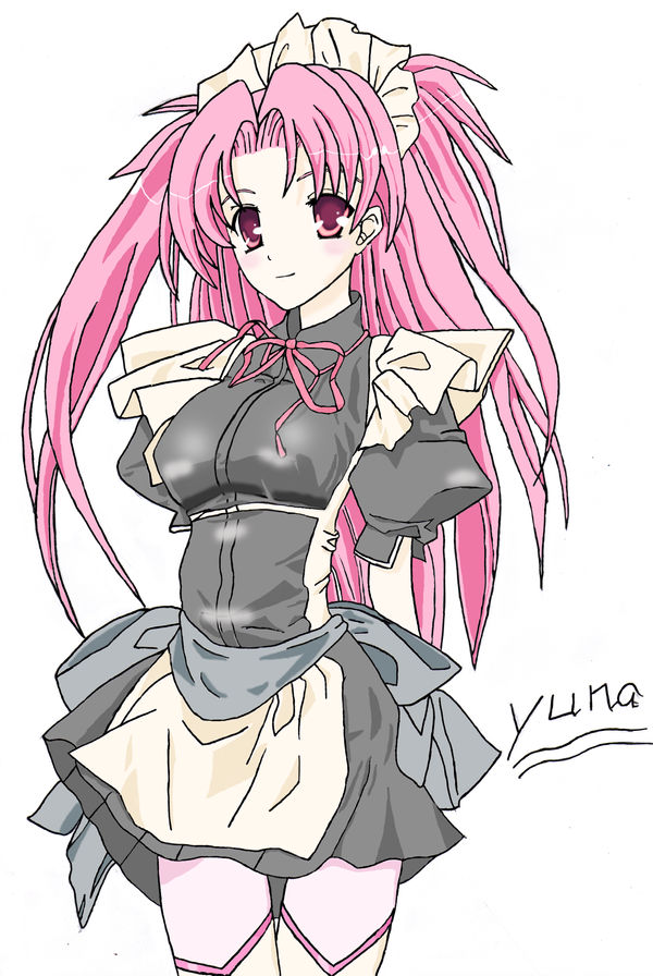 maid Yuna -coloured-