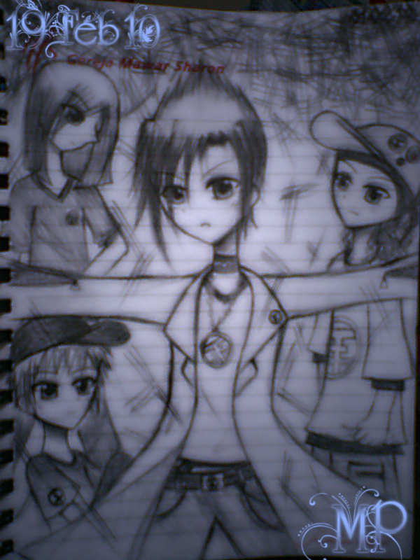 My Tokio Hotel doodle XD