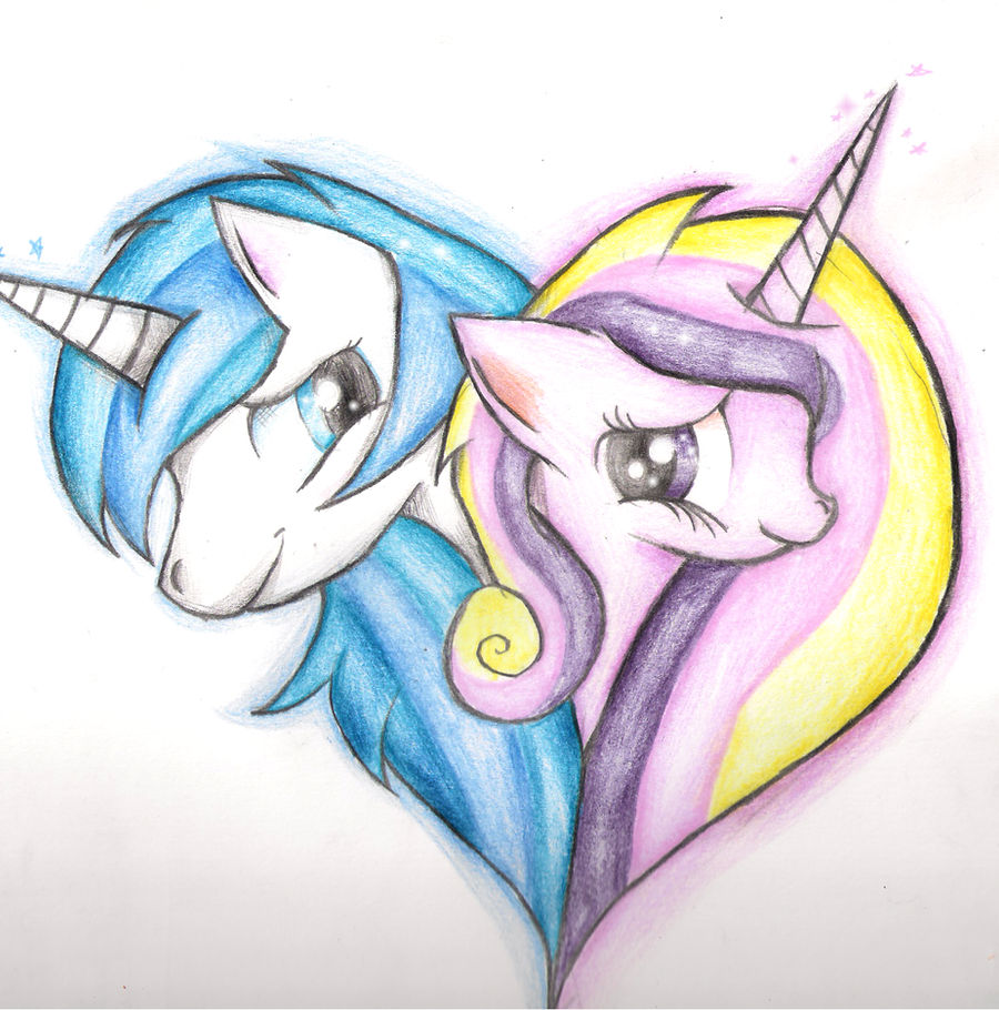 shining armor and cadence