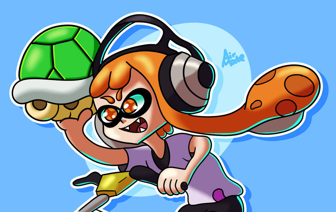Inkling from Mario Kart by AirMateYT on DeviantArt