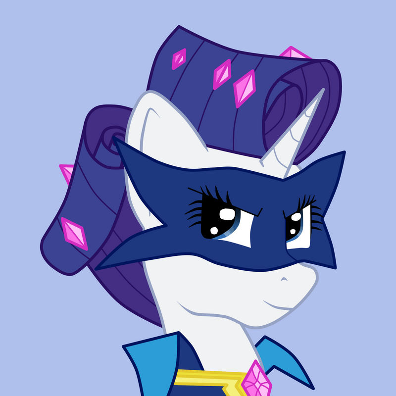 Power Ponies - Rarity by jackiefoxx on DeviantArt