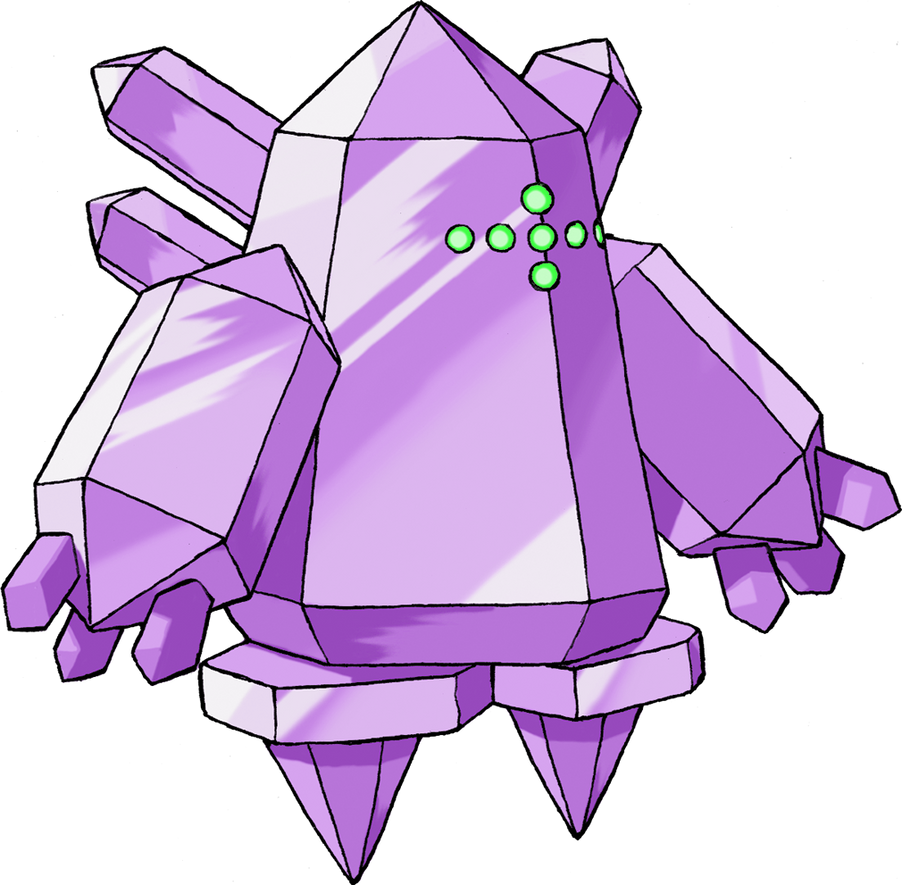 Shiny Regice (my version) by FlorianHedgehog on DeviantArt