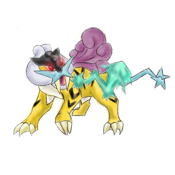 243 - Raikou by Aurora-Ghost