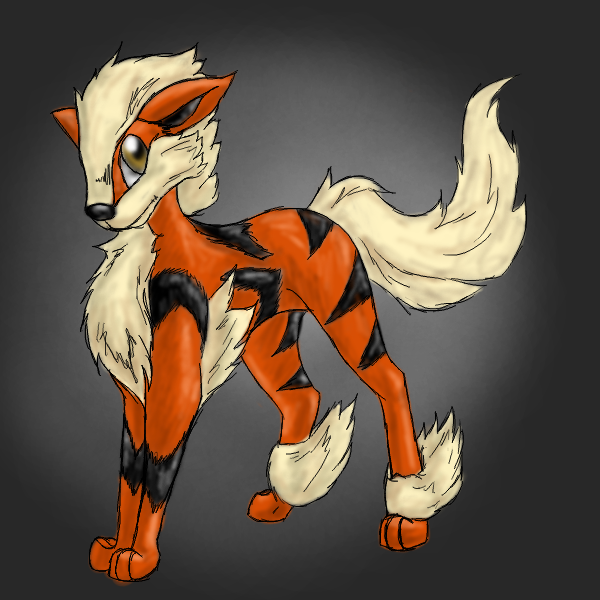 059 - Arcanine by Aurora-Ghost
