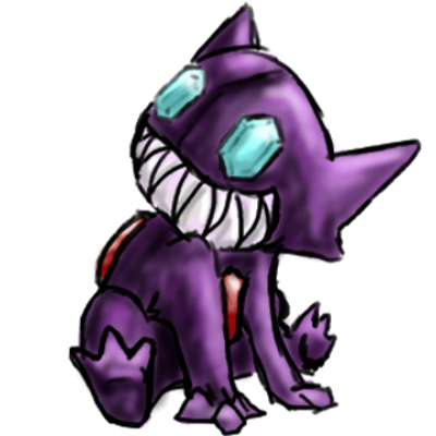 302 - Sableye by Aurora-Ghost