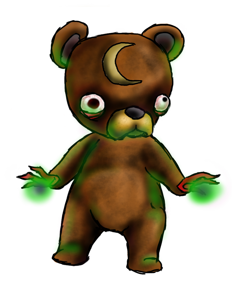 216 - Teddiursa -Zombie by Aurora-Ghost