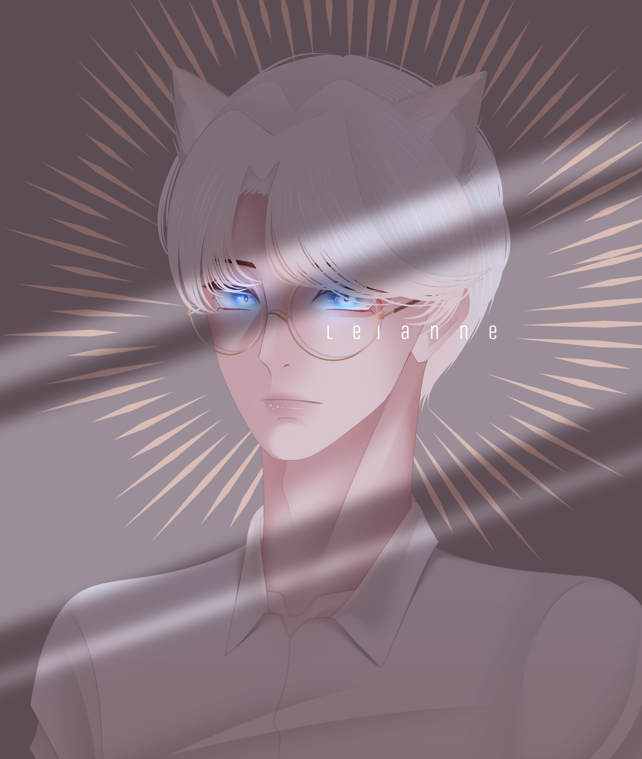 White Haired Catboy By Lumenrux On DeviantArt
