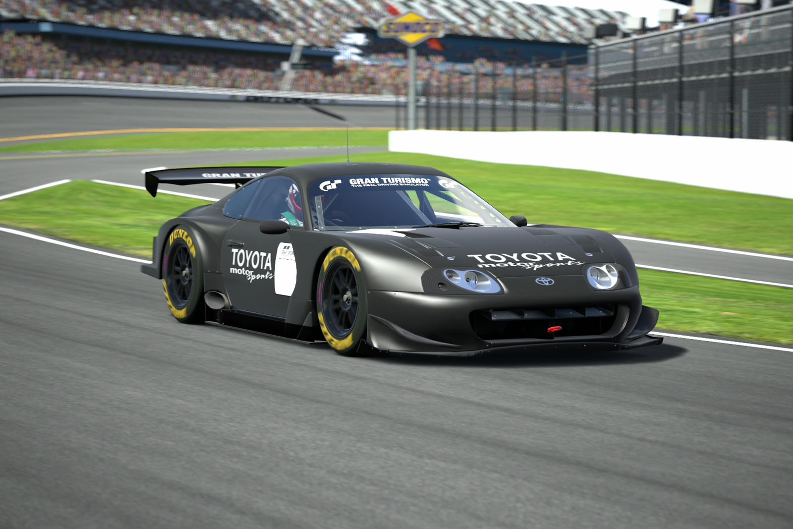 Toyota Supra GT500 Base Model Black by Bronya47 on DeviantArt